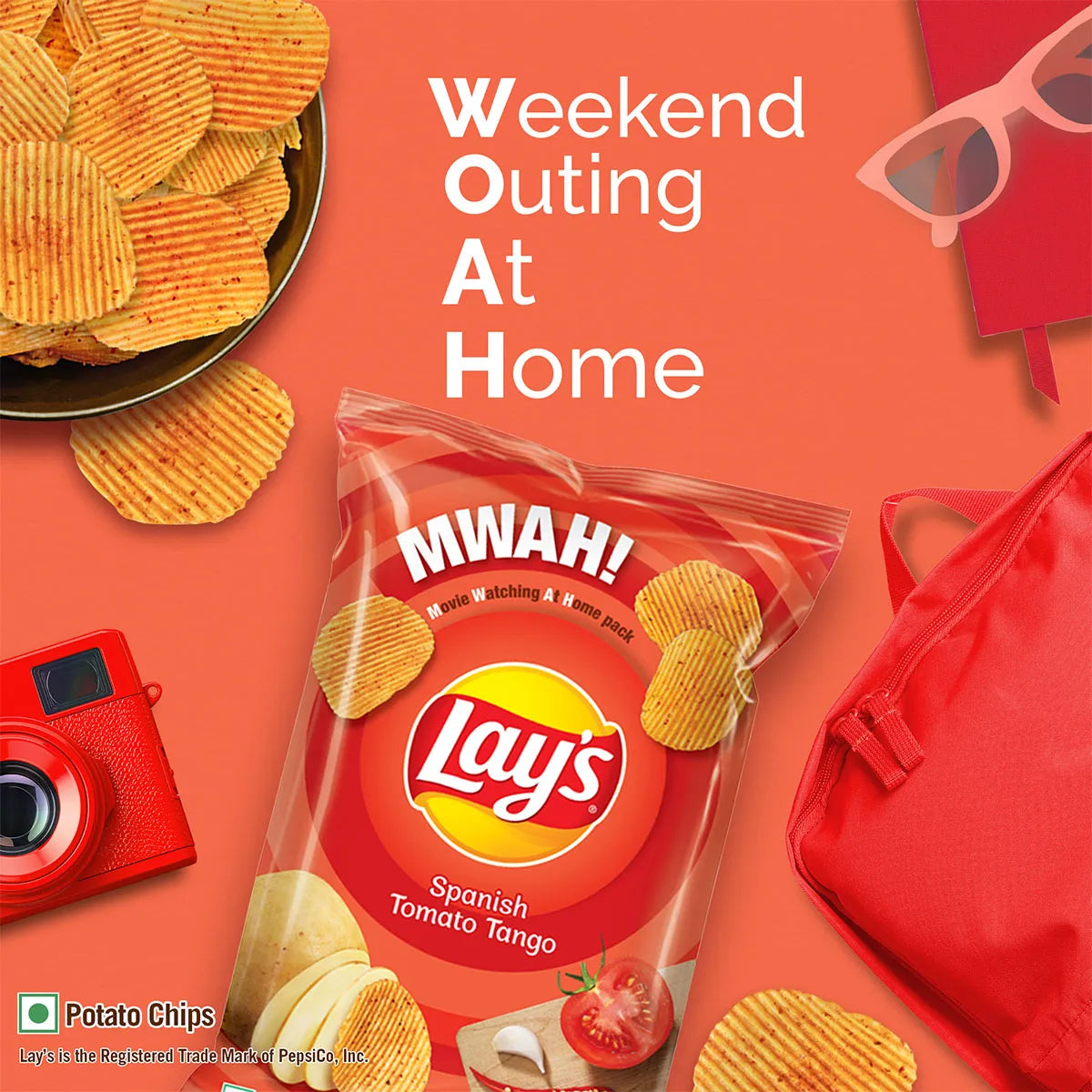 Lay's Spanish Tomato Tango Potato Chips 82g
