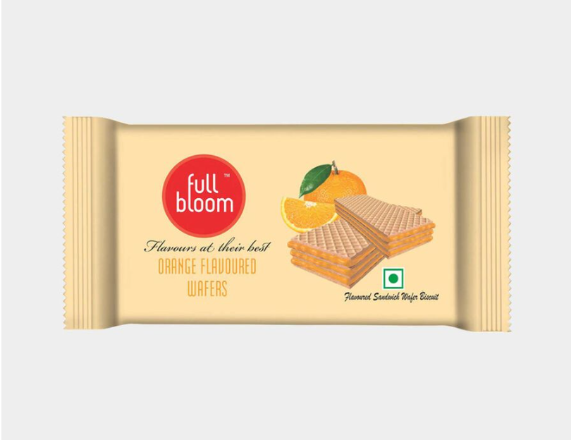 Full Bloom Orange Wafers 75g