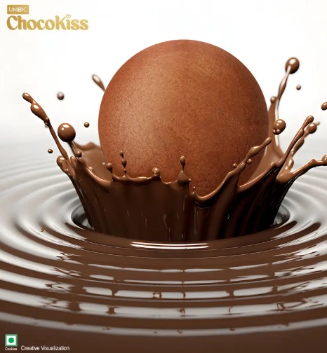 UNIBIC Choco Kiss Chocolate Filed (Cream Biscuit ) Cookies Biscuit (250 g)