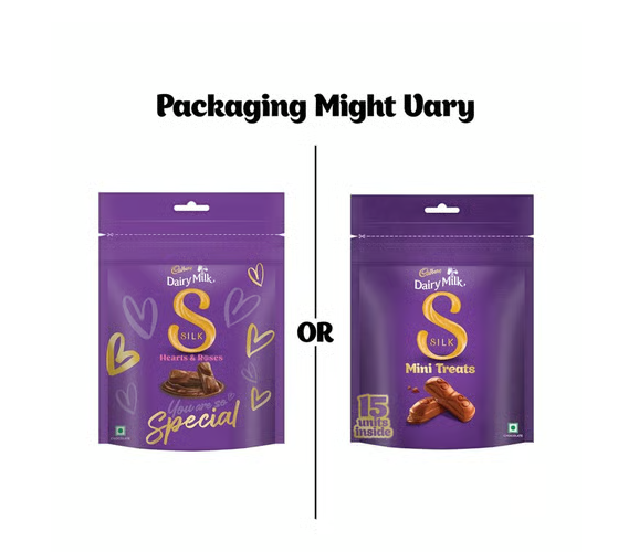 Cadbury Dairy Milk Silk Mini Treats Milk Chocolate Pack 8 mins