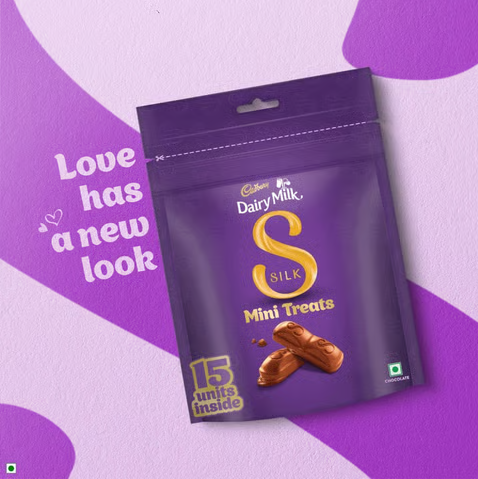 Cadbury Dairy Milk Silk Mini Treats Milk Chocolate Pack 8 mins