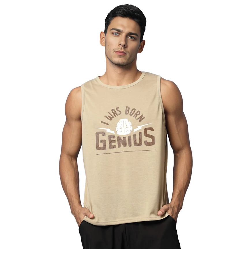 CHKOKKO Tank Tops Sleeveless T-Shirt for Men Cotton