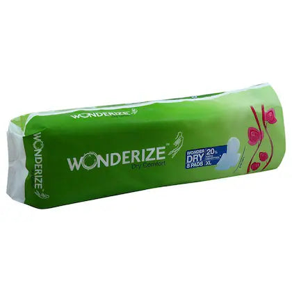 Wonderize Dry Comfort Sanitary Napkin (XL) 8 pads