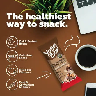 Yoga Bar Multigrain Chocolate Chunk Nut Energy Bar | 35 gm
