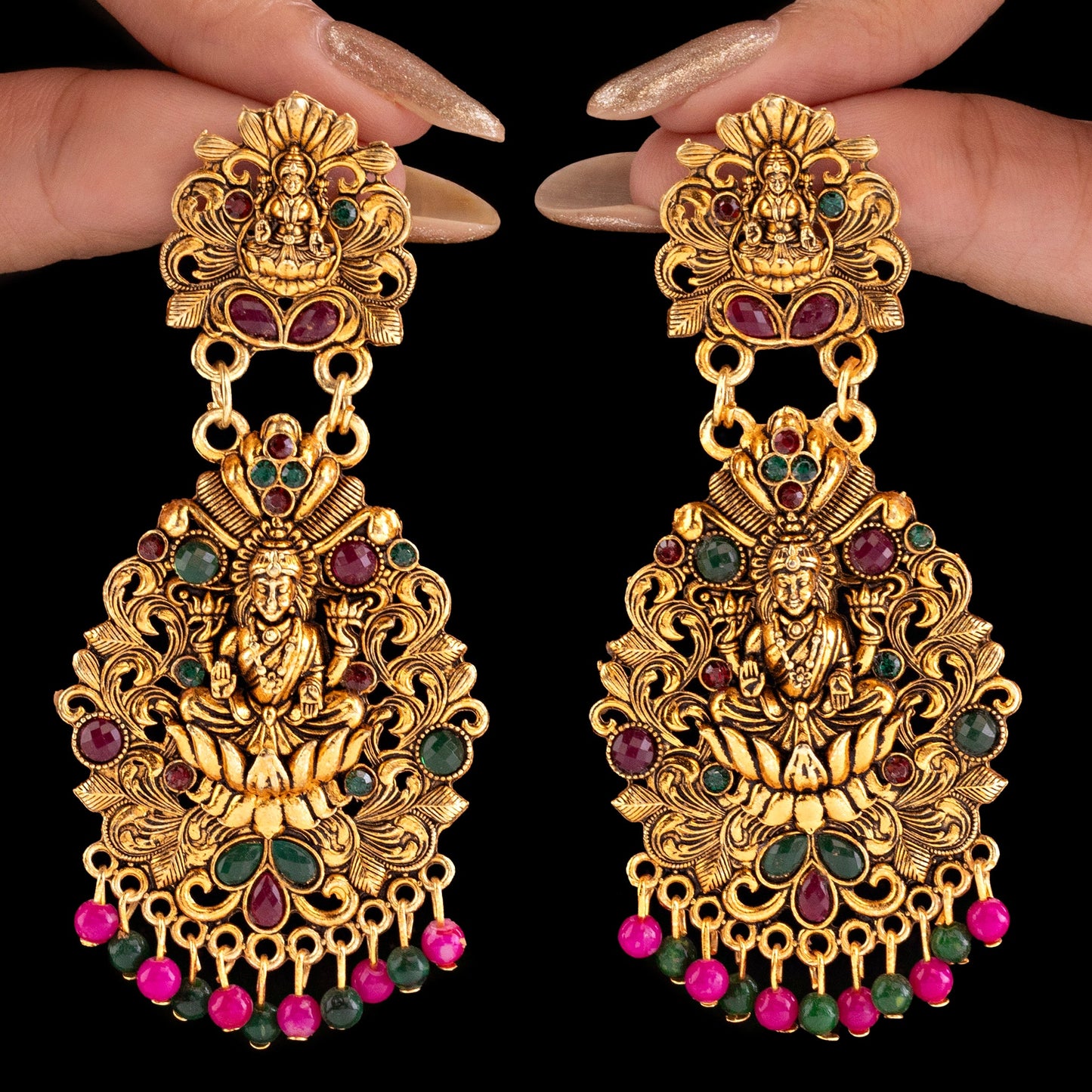 Goddess Lakshmi Earrings