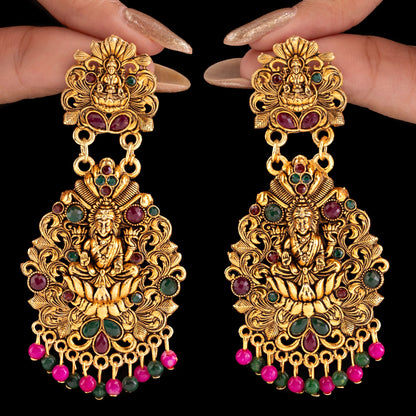 Goddess Lakshmi Earrings