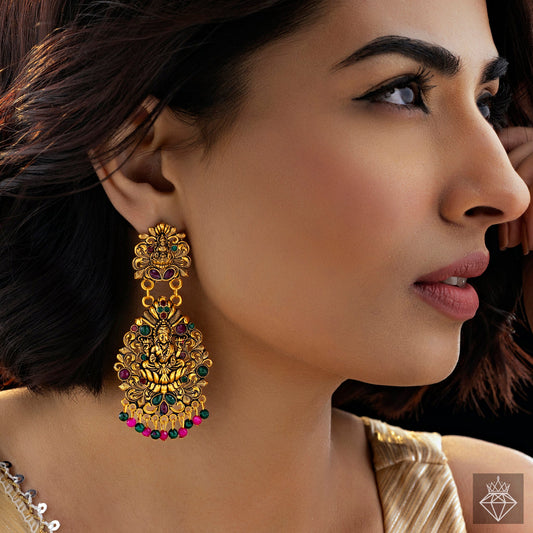 Goddess Lakshmi Earrings
