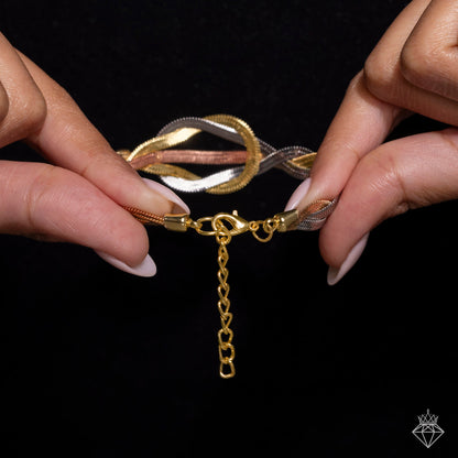 Tri-Tone Bracelet