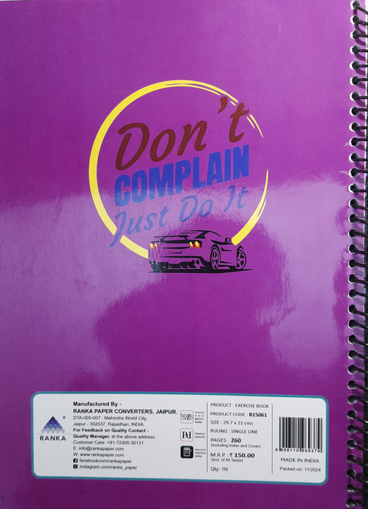 Spiral Notebook