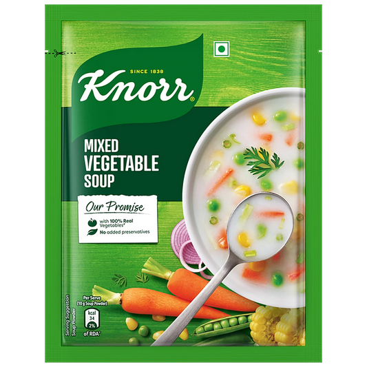 Knorr Mixed Vegetable Soup - No Added Preservatives, 40 g