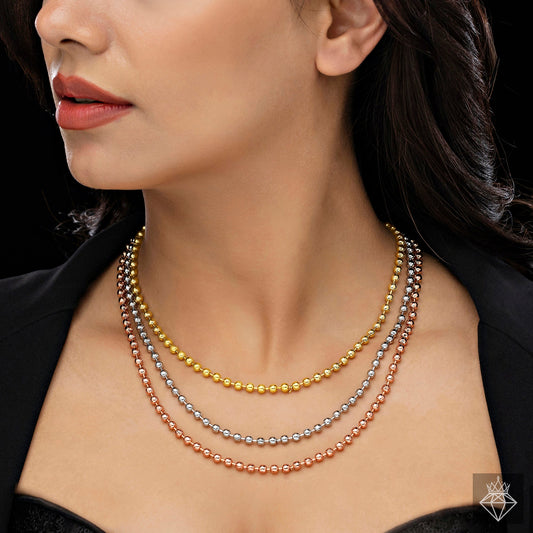 Triple Layer Chain Necklace