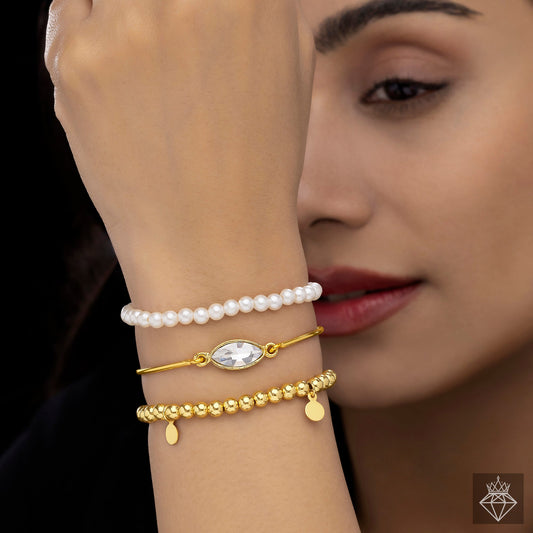 Triple Layer Bracelet (Adjustable Size)
