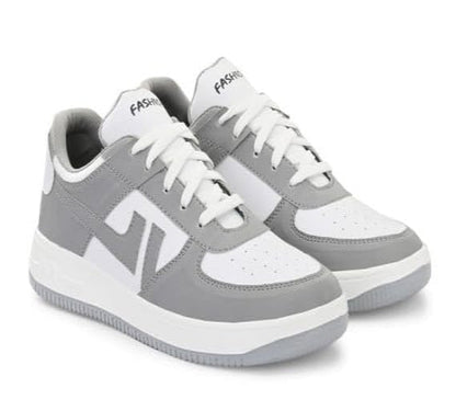 BADLAV Mens Grey Comfortable Sneakers for Men's - alphahostel.in