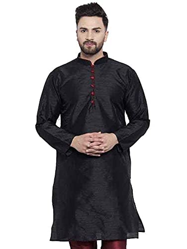 ABH LIFESTYLE Men's Silk Long Kurta only.
