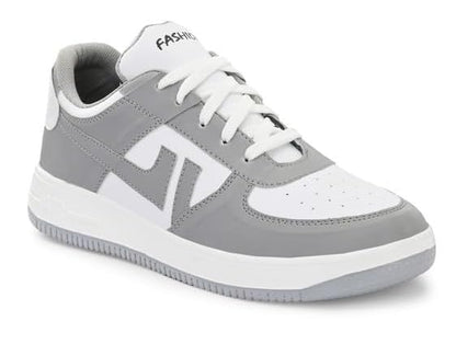 BADLAV Mens Grey Comfortable Sneakers for Men's - alphahostel.in