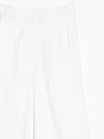 Anvi Creation Women's Cotton Blend Straight Palazzo