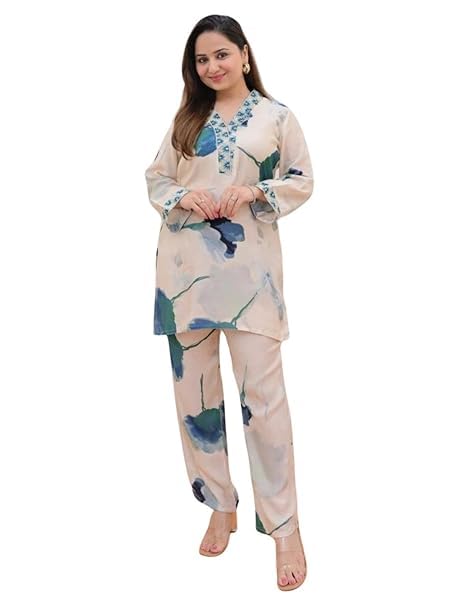 GRECIILOOKS Anarkali Kurta-Set for Women