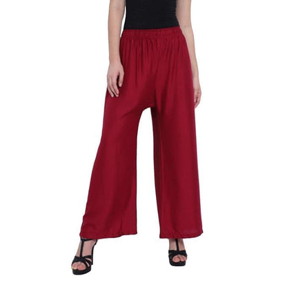 MOOLYAVAAN Products Rayon Palazzo for Girls
