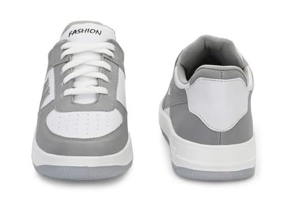 BADLAV Mens Grey Comfortable Sneakers for Men's - alphahostel.in