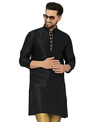 ABH LIFESTYLE Men's Silk Long Kurta only.