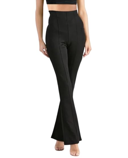 youngfit Women's & Girls High-Waisted Flare Pants