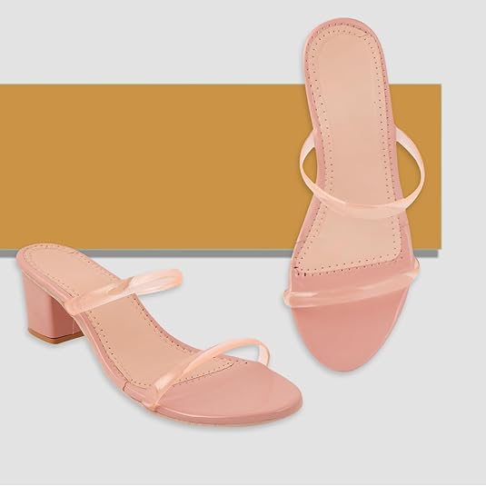 ACKNEW Women's Slip-On Flat Sandals, Patent Leather, Casual Summer Slides