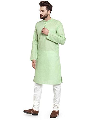 ABH LIFESTYLE Men's Cotton Kurta Pyjama Set