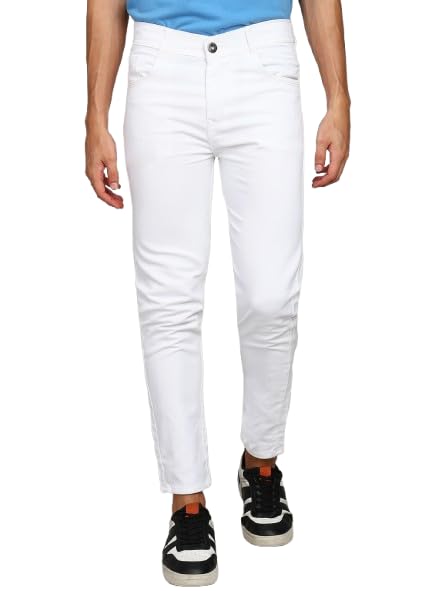 MARK VIEW Black Denim Men's Slim fit Jeans