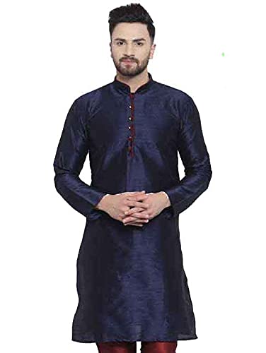 ABH LIFESTYLE Men's Silk Long Kurta only.