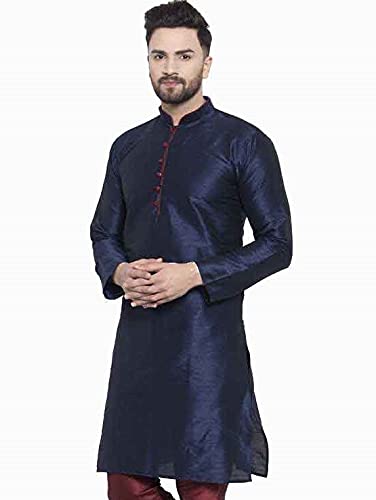 ABH LIFESTYLE Men's Silk Long Kurta only.