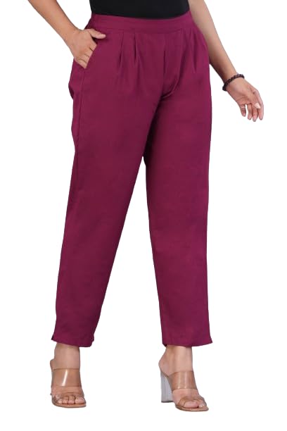 VENITYWAVE Women's Regular Fit Elastic Waist