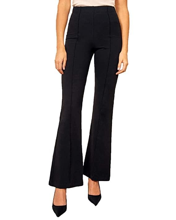 Fashionez Stylish High Rise Bell Bottom Trouser