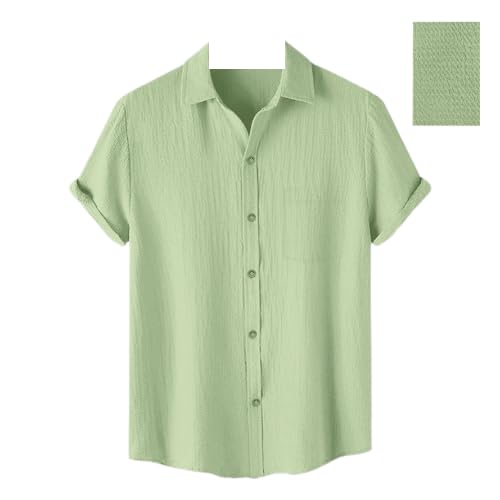 Pinkmint Men's Solid Regular Fit Shirt