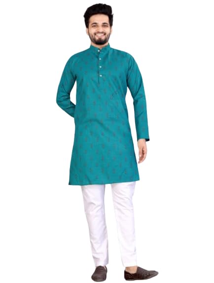 Men’s Designer Kurta Pajama Set – Ethnic Weae