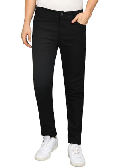 MARK VIEW Black Denim Men's Slim fit Jeans