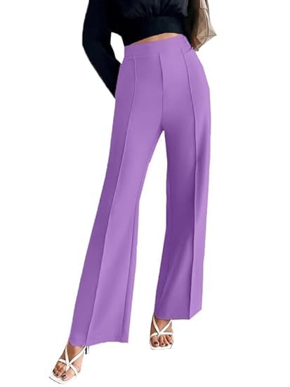 D&V Creations Wide Leg Trousers for Women