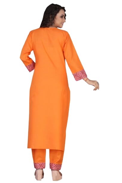 Women Cotton Kurta Set with Dupatta | Pure Cotton