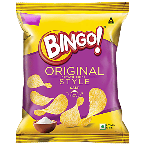 Bingo Original Style Salt Sprinkled Potato Chips 85 g