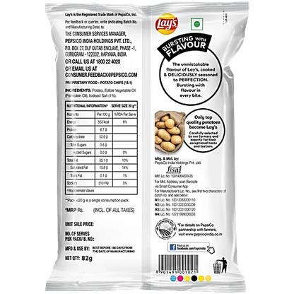 Lay's Classic Salted Flavor Potato Chips 82g