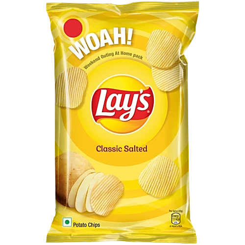 Lay's Classic Salted Flavor Potato Chips 82g