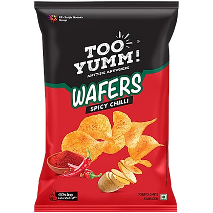 Too Yumm! Spicy Chilli Potato Wafers, 82 g