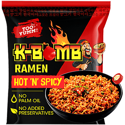 Too Yumm K-Bomb Ramen Hot n Spicy Instant Noodles