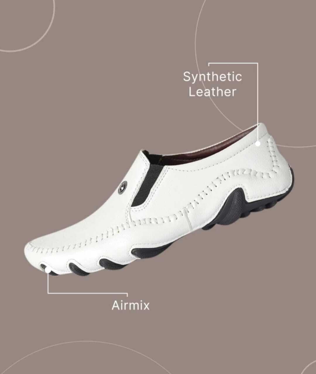 HATTOUN Synthetic Leather Comfortable Loafers for Men - alphahostel.in