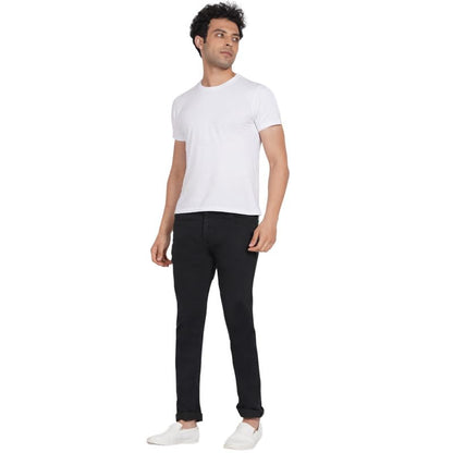 DAIS Men's Stretchable Skinny Fit Mid Rise Jeans