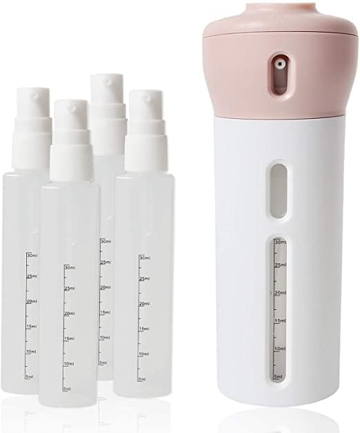 4-in-1 Refillable Travel Bottle Dispenser – Leakproof