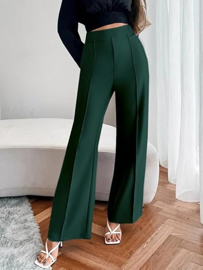 D&V Creations Wide Leg Trousers for Women