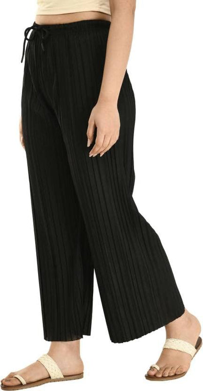 KIROTO -Women Relaxed Multicolor Lycra Blend