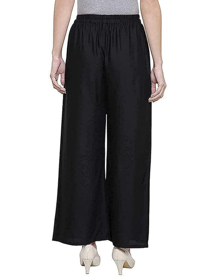 MOOLYAVAAN Products Rayon Palazzo for Girls