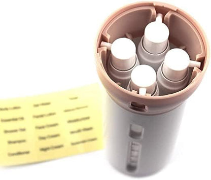 4-in-1 Refillable Travel Bottle Dispenser – Leakproof