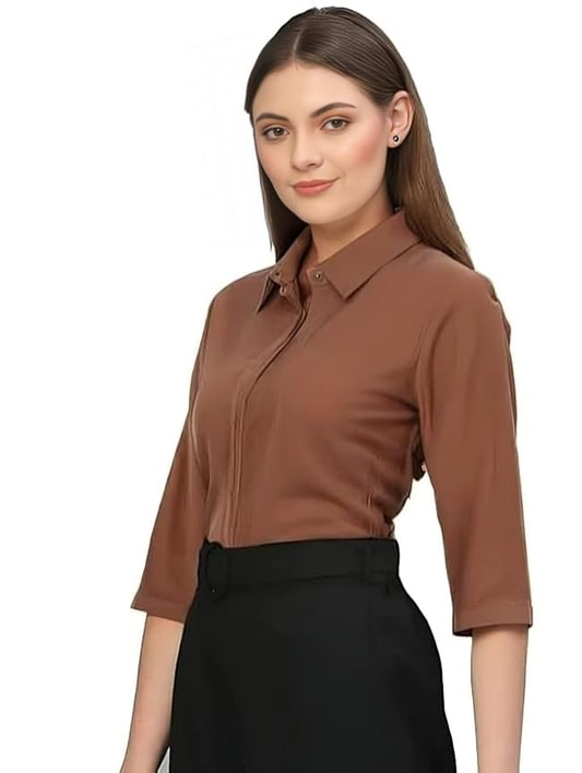 RUDRAKSH_J Women’s Formal Shirt for Office